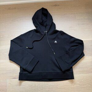 Moose Knuckles Iconic Black Hoodie in Size M
